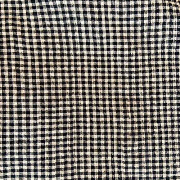 Tie-Up Black and White Gingham Tank - Picture 3 of 4